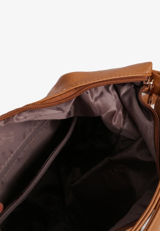 Żółta Torebka z Rączką i Paskiem Tiritha