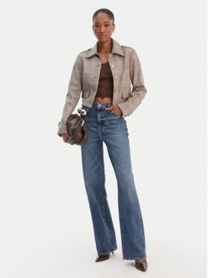 Guess Kurtka przejściowa W6RL55 WL442 Beżowy Regular Fit