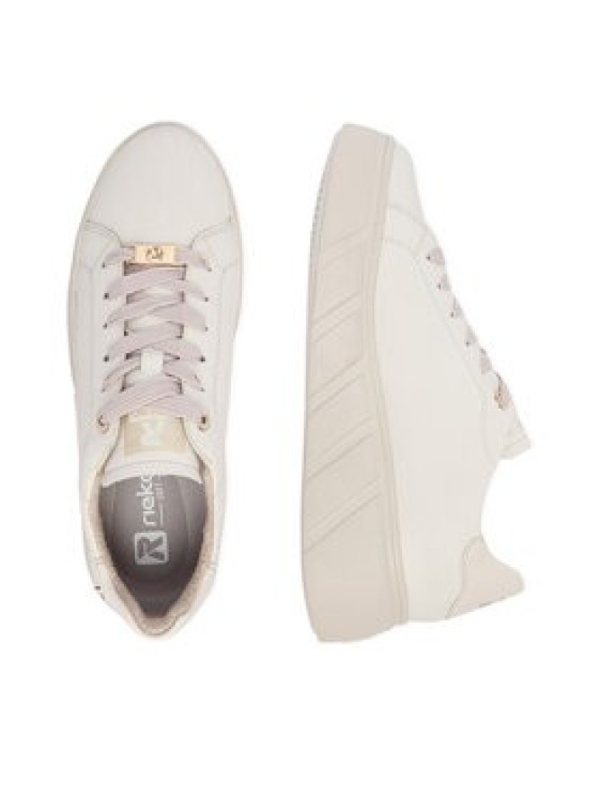 Rieker Sneakersy CEO-W2601-82 Kremowy