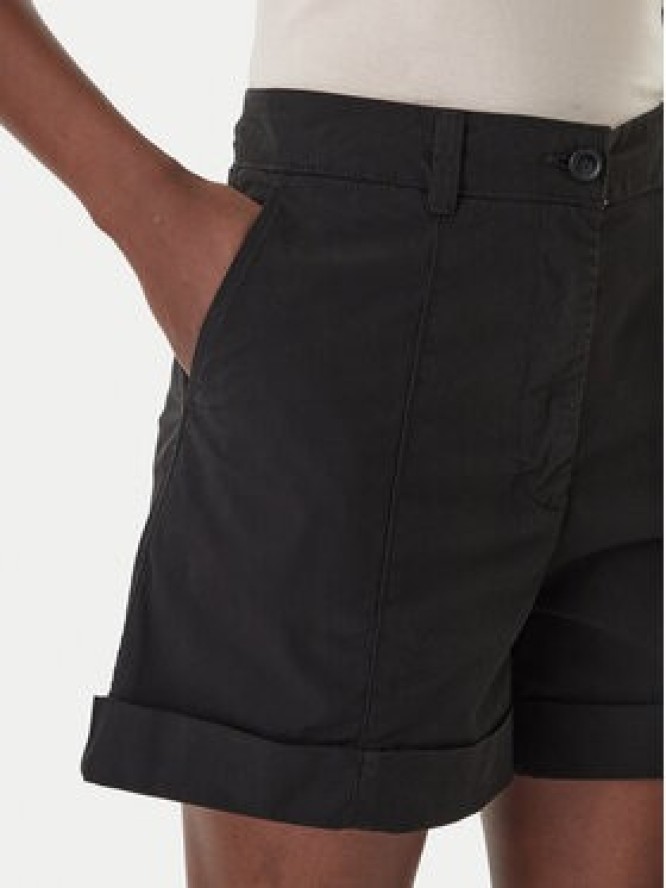 BOSS Szorty materiałowe C_Tanessa-D 50556391 Czarny Regular Fit