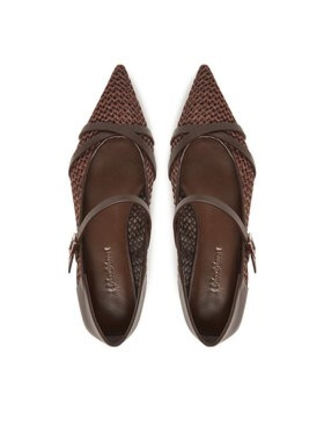 Max Mara Półbuty 2514521332600 Brązowy