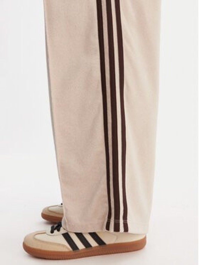 adidas Spodnie dresowe Terry Towel Firebird KQ6661 Beżowy Loose Fit