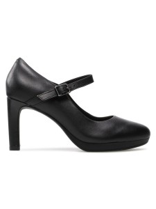 Clarks Półbuty Ambyr Shine 261577844 Czarny