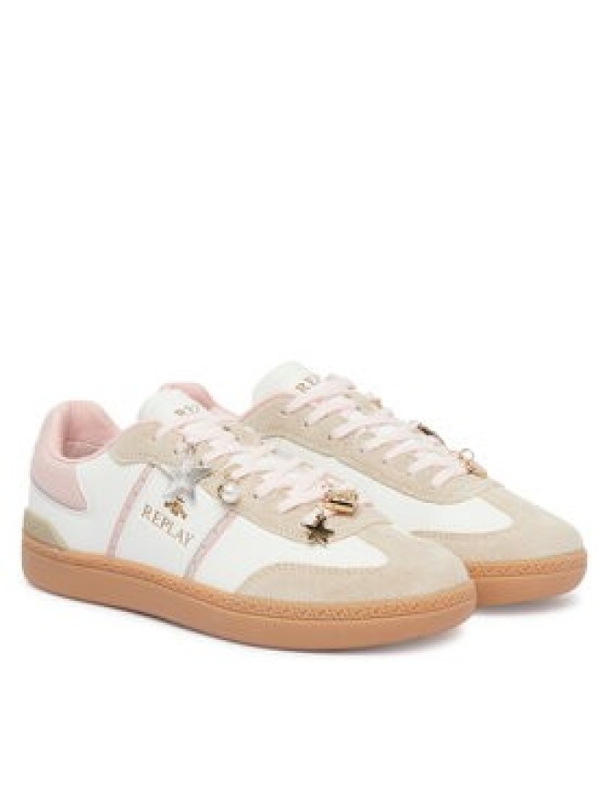 REPLAY Sneakersy GWSD8 .000.C0016L Biały