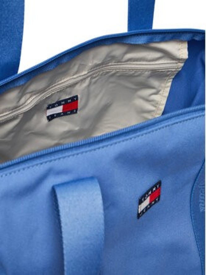 Tommy Jeans Torebka Tjw Ess Daily Tote AW0AW19039 Niebieski