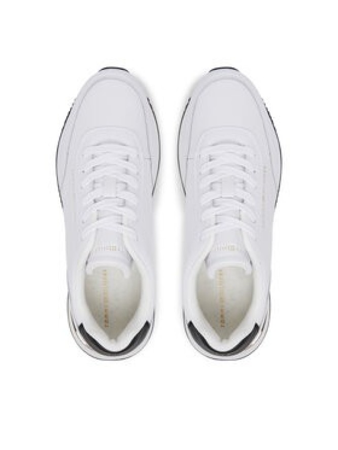 Tommy Hilfiger Sneakersy Chic Fashion Runner FW0FW08695 Biały