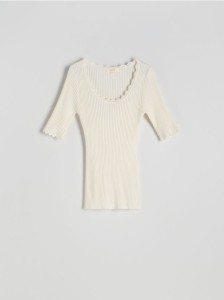 Bluzka z wiskozy - biały