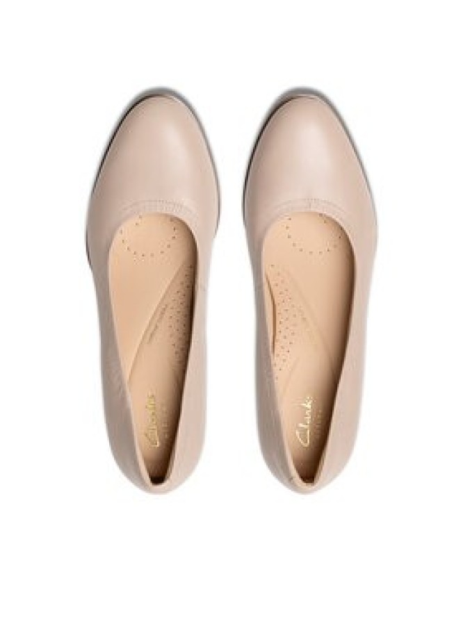 Clarks Półbuty Freva 55 26181336 Beżowy