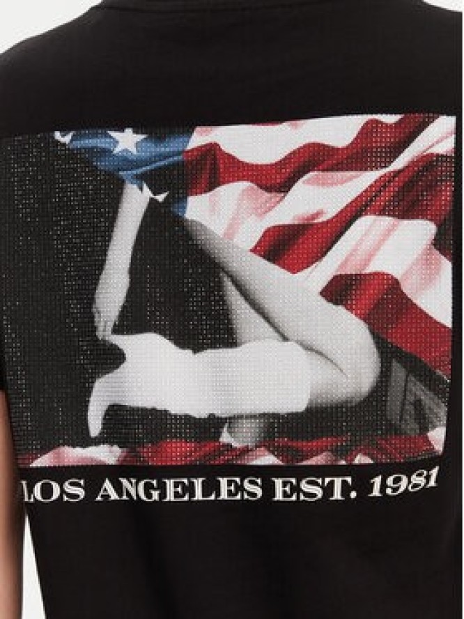 Guess T-Shirt W5RI04 I3Z14 Czarny Regular Fit