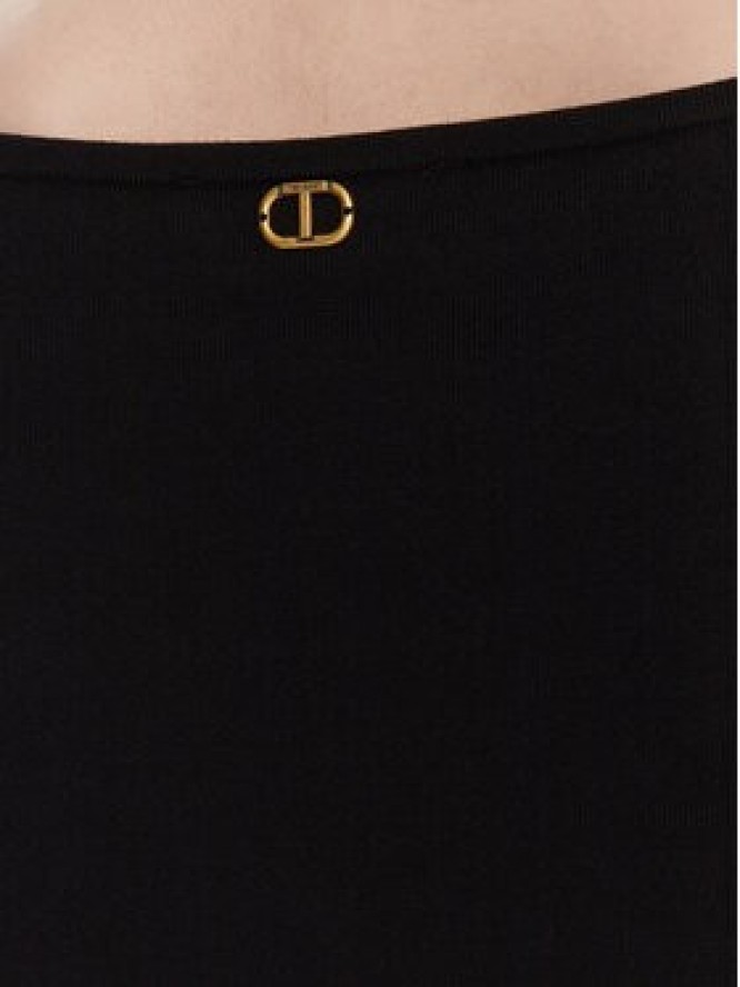 TWINSET Sweter 252TT3260 Czarny Slim Fit