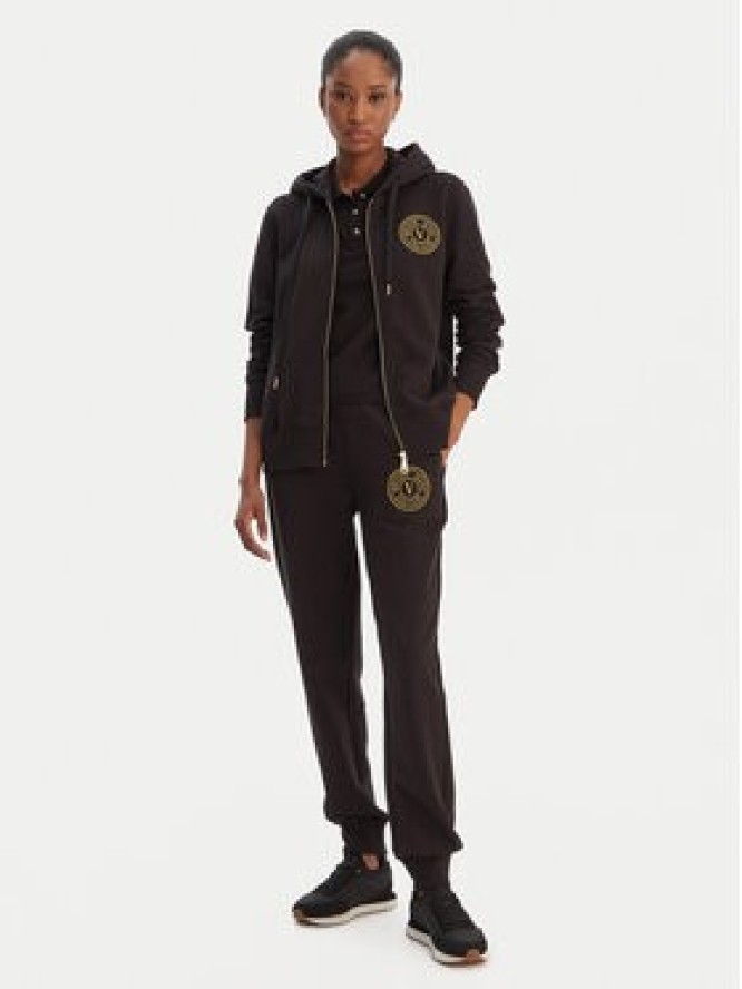 Versace Jeans Couture Bluza 80HAIT02 CF01T Czarny Regular Fit