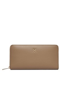 Tommy Hilfiger Portfel Th Icon Lrg Za AW0AW17744 Beżowy