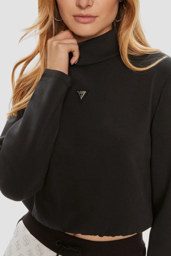 GUESS Czarna damska bluza Olympe, Rozmiar L