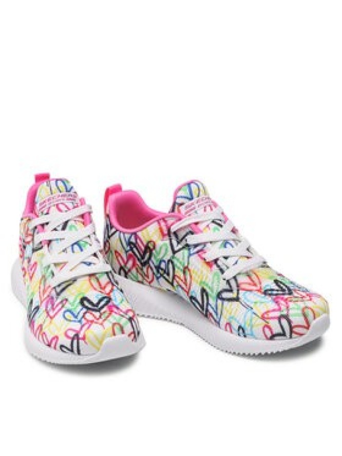 Skechers Sneakersy Starry Love 117092/WMLT Biały