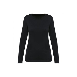 Suprima koszulka z długim rękawem z okrągłym dekoltem dla kobiet Kariban Premium