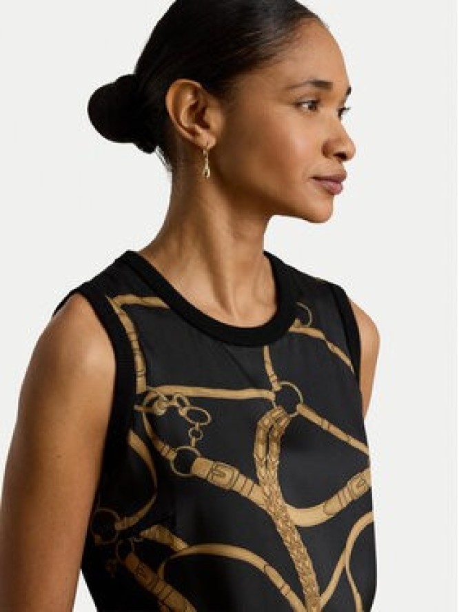 LAUREN RALPH LAUREN Bluzka 200P13976001 Czarny Regular Fit