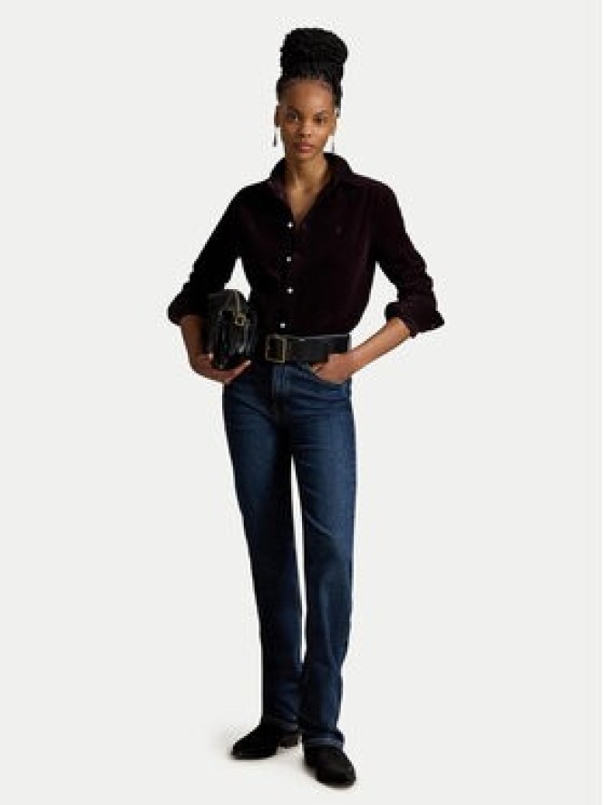 Polo Ralph Lauren Koszula 211A93203012 Bordowy Regular Fit