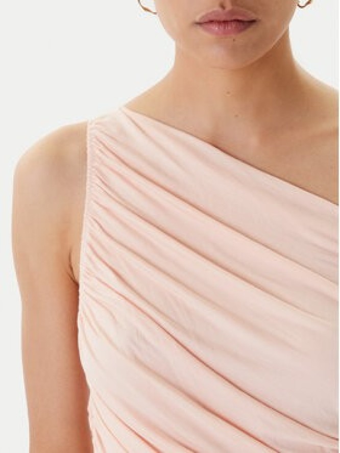 NORMA KAMALI Sukienka koktajlowa ST1253MD288832 Różowy Slim Fit