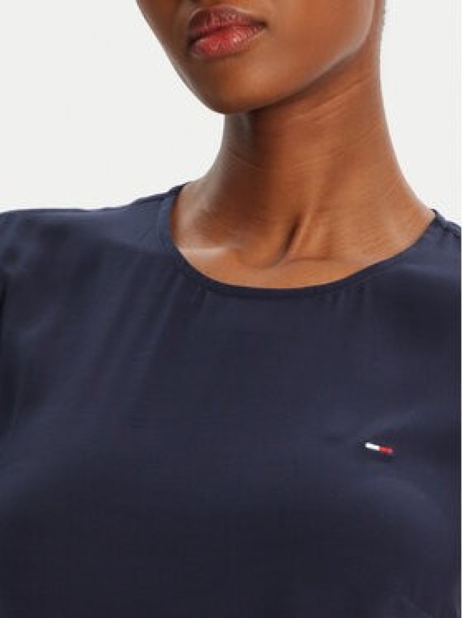 Tommy Jeans Sukienka codzienna DW0DW21120 Granatowy Regular Fit