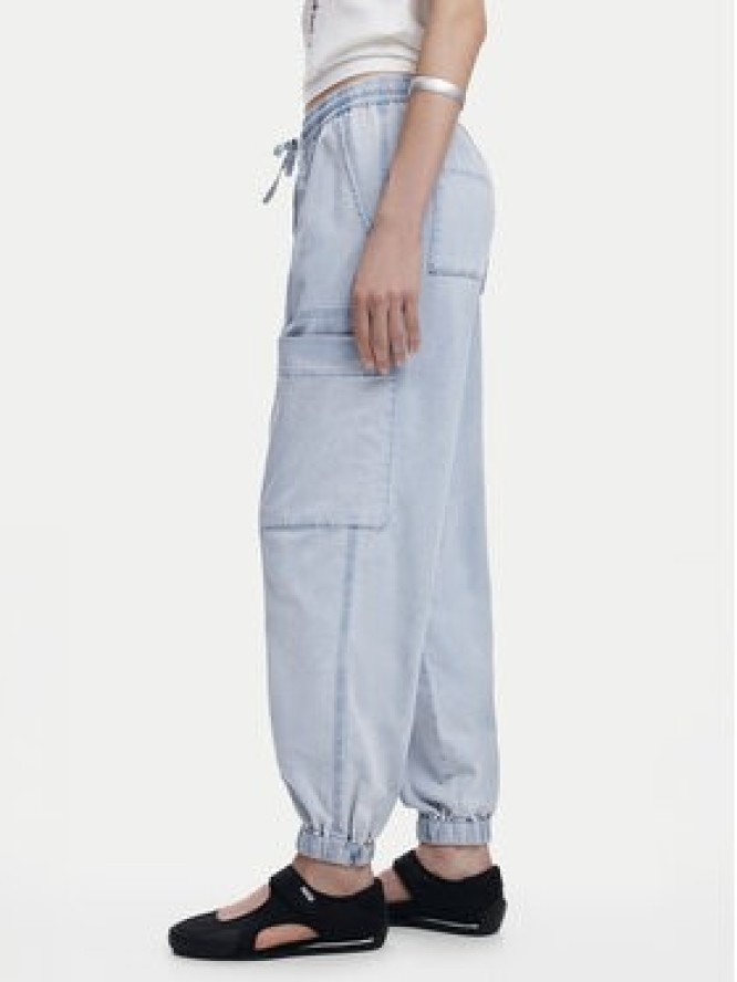 Desigual Jeansy Georgia 25SWDD42 Niebieski Loose Fit