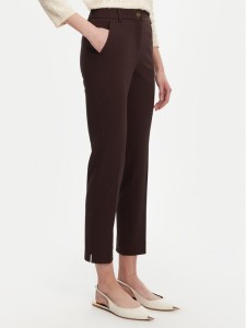 Marella Spodnie materiałowe Aletta 2523786014 Brązowy Regular Fit