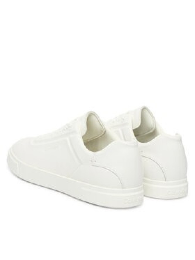 Calvin Klein Sneakersy Low Pro Cups Laceup Oxf Hf Lth HW0HW02753 Biały