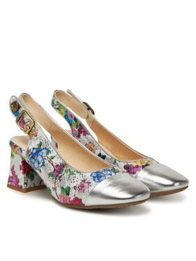 Laura Vita Sandały Hicmimo 09 Srebrny