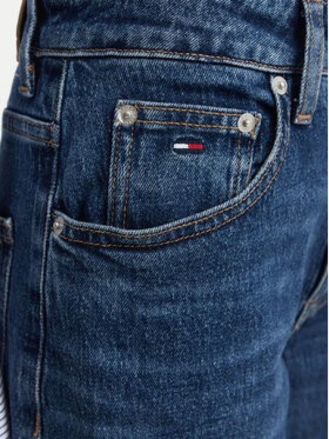 Tommy Jeans Jeansy MIA MR DW0DW23078 Granatowy Relaxed Fit