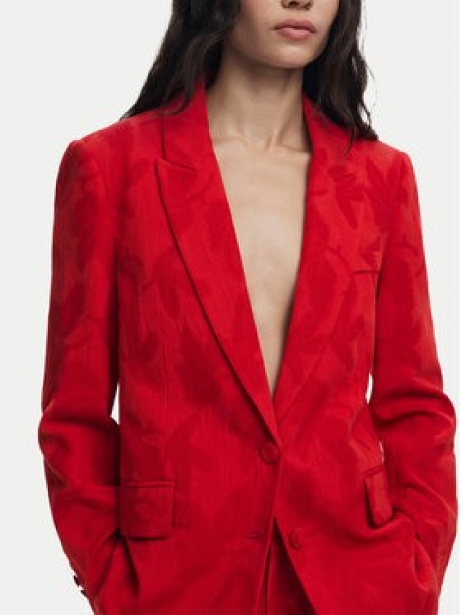 Desigual Marynarka Misuri 25SWEW18 Czerwony Regular Fit