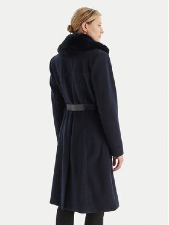 Guess Płaszcz przejściowy W5BL25 W2672 Granatowy Regular Fit