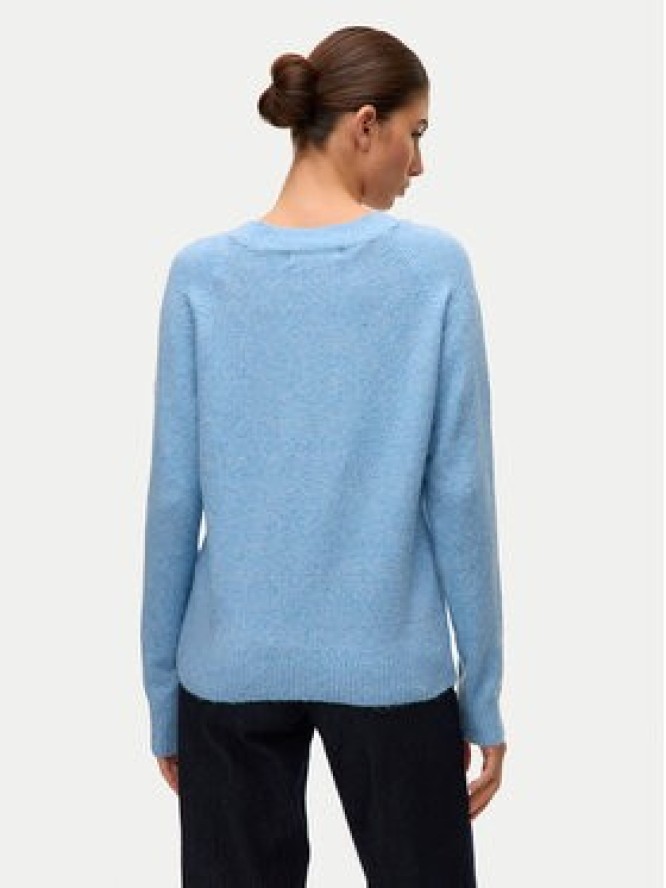 Vero Moda Sweter Doffy 10201022 Błękitny Regular Fit