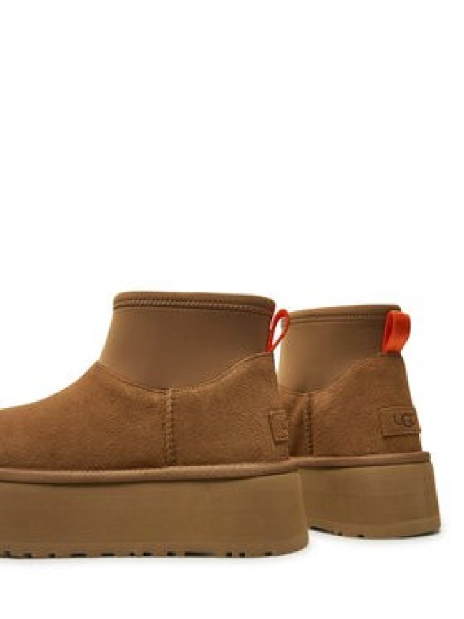 Ugg Śniegowce W Classic Mini Dipper 1168170 Brązowy