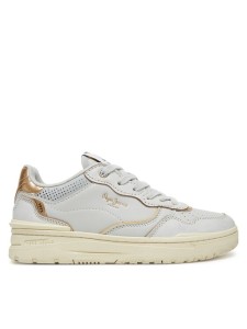 Pepe Jeans Sneakersy Chester Distress W PLS00033 Biały
