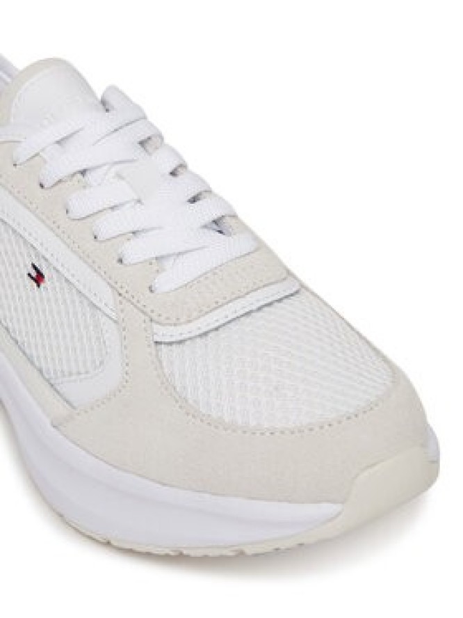 Tommy Hilfiger Sneakersy Sporty Runner FW0FW08644 Biały