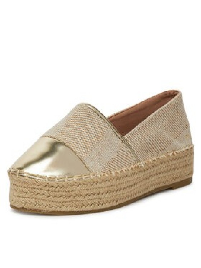 DeeZee Espadryle JSZ701-2 Złoty