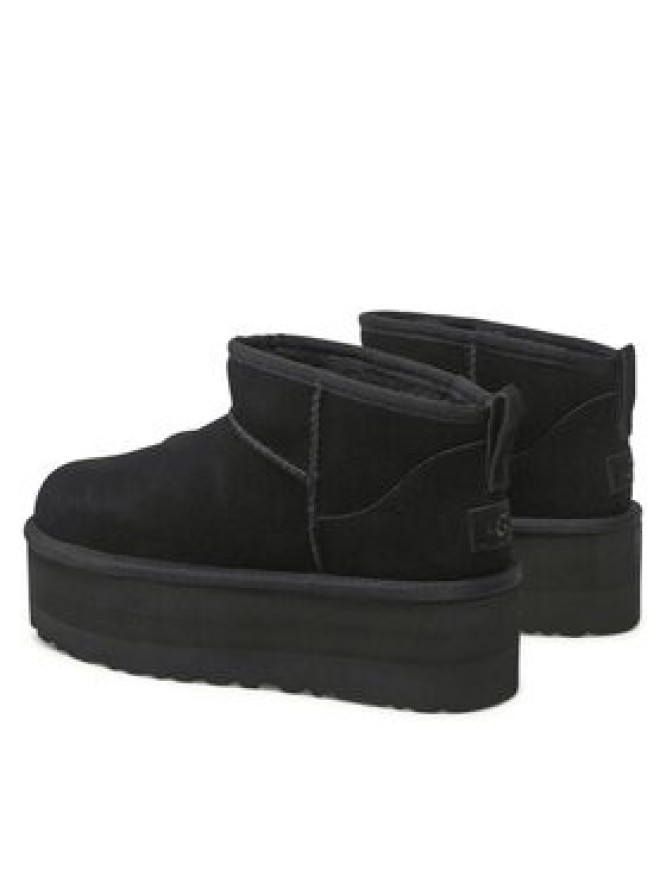 Ugg Śniegowce W Classic Ultra Mini Platform 1135092 Czarny