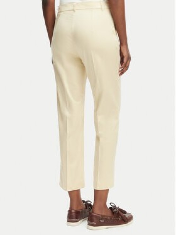 MAX&Co. Spodnie materiałowe Lungo 2616131104200 Beżowy Regular Fit