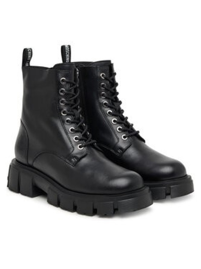 LOVE MOSCHINO Trzewiki JA24085G0NIA000A Czarny