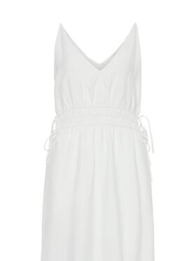 YAS Sukienka letnia Dazly 26037101 Biały Regular Fit