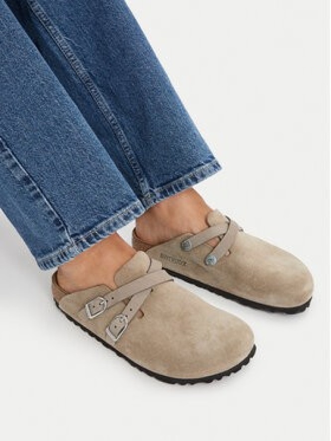 Birkenstock Klapki Blair D-Buckle 1032905 Beżowy jasny