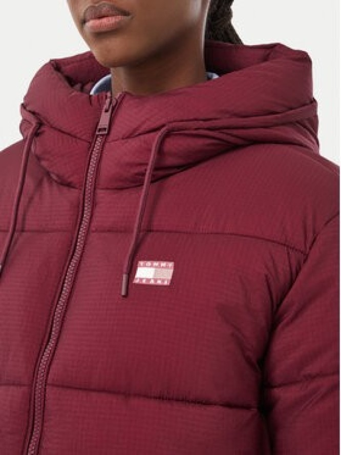 Tommy Jeans Kurtka zimowa DW0DW21625 Fioletowy Regular Fit