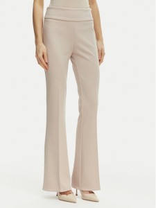 Rinascimento Spodnie materiałowe CFC0127875003 Beżowy Straight Fit
