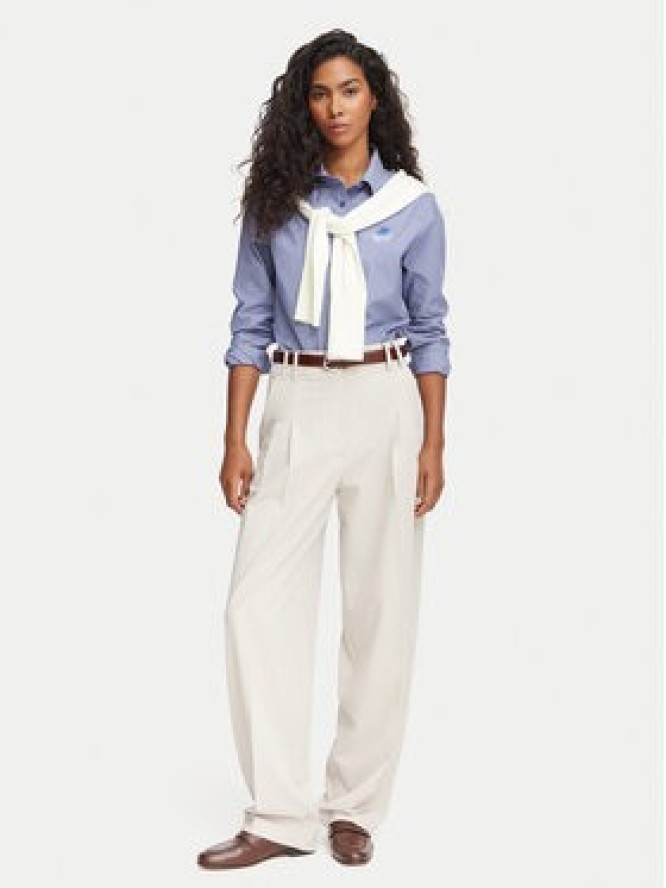 Beverly Hills Polo Club Koszula P-SS26W-SH15830 Niebieski Regular Fit