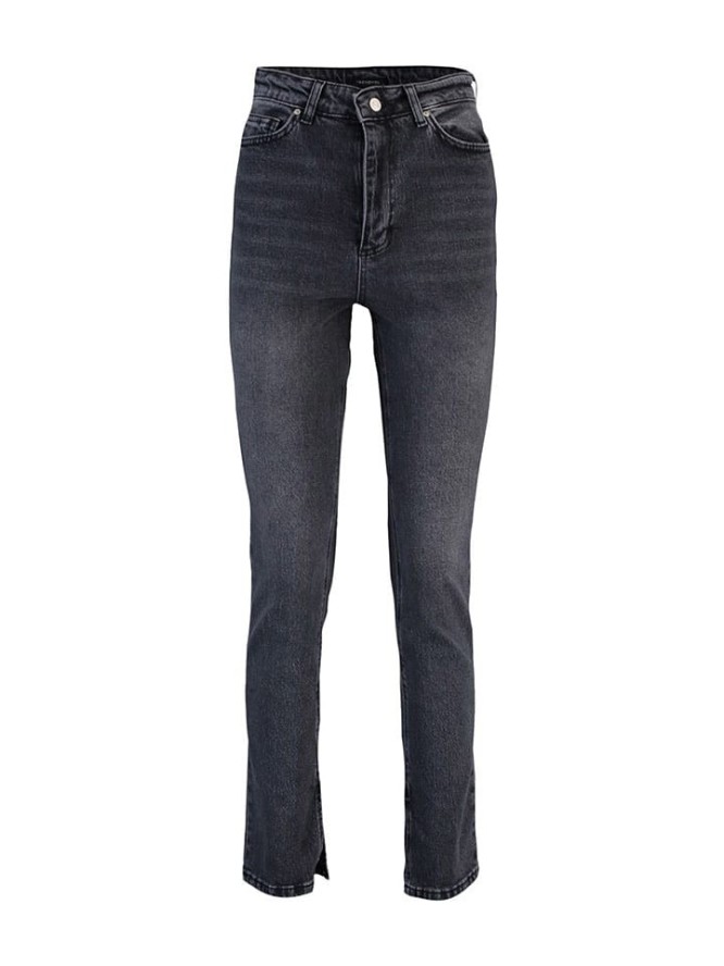 trendyol Dżinsy - Skinny fit - w kolorze antracytowym rozmiar: 38