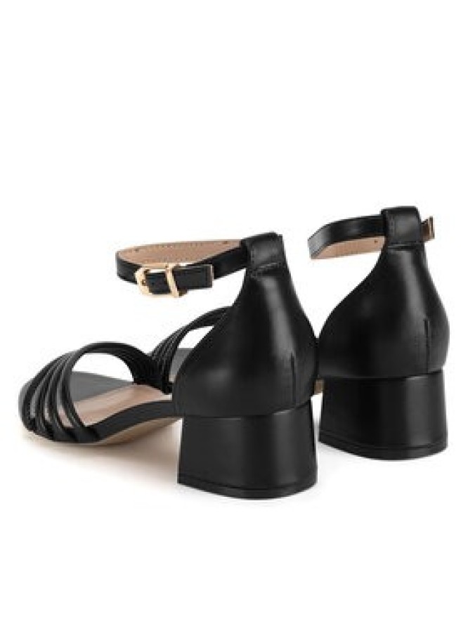 JENNY Sandały LS6026-06 Czarny