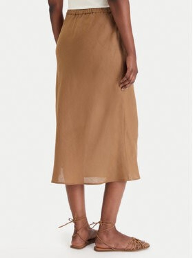 Marella Spódnica maxi Gamba 2613101094 Brązowy Regular Fit