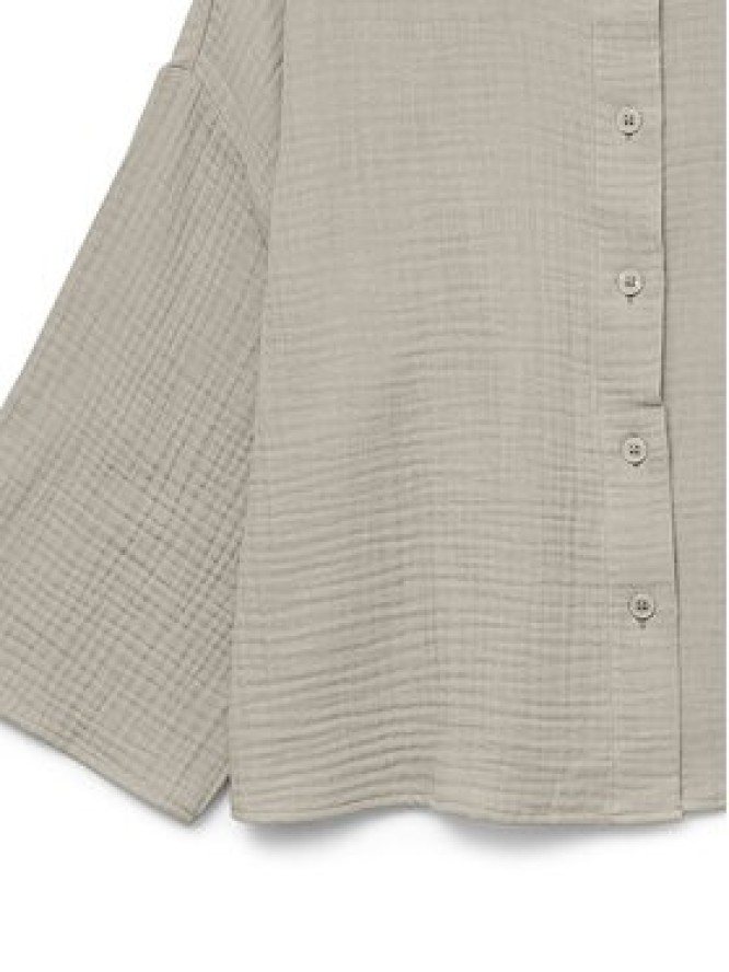 Vero Moda Koszula Natali 10279685 Beżowy Standard Fit