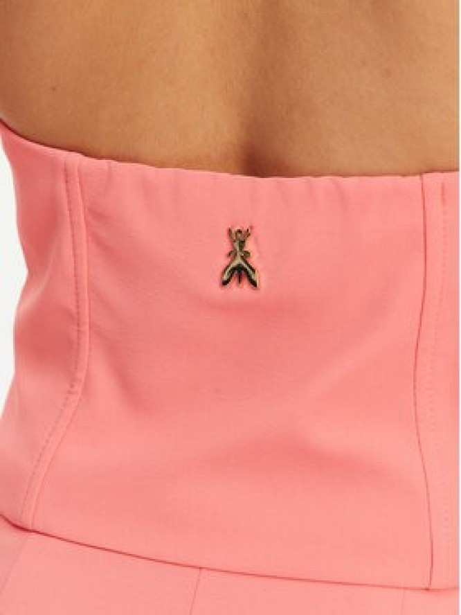 Patrizia Pepe Kamizelka 2C1618 A411 Koralowy Regular Fit