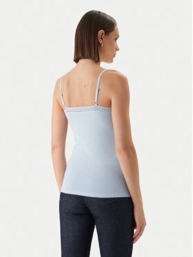 Morgan Top 192-BARBA.N Błękitny Slim Fit