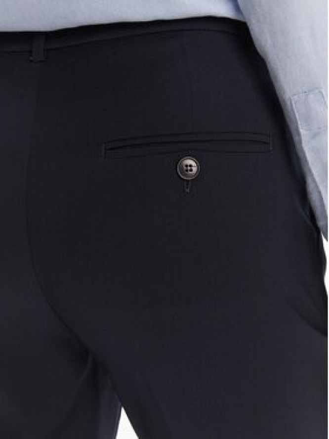 Weekend Max Mara Spodnie materiałowe Canon 2525136171 Granatowy Slim Fit